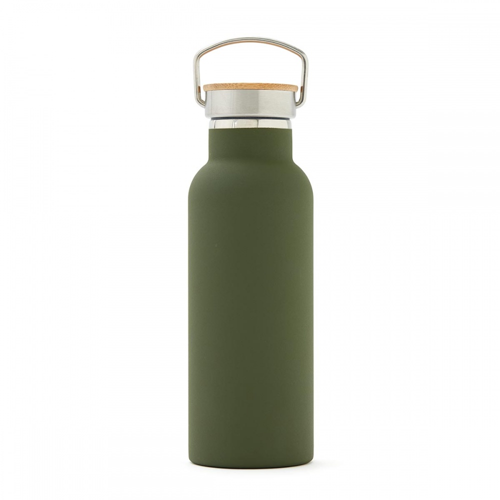 Logo trade corporate gifts picture of: Miles insulated bottle, green