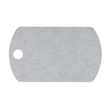 Logo trade promotional giveaway photo of: Leak proof silicon toiletry bag, grey