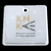 Logo trade promotional gift photo of: Softreflector Square 1 45 x 45 cm