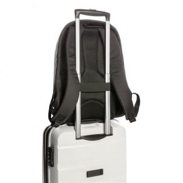 Logotrade business gift image of: Swiss Peak anti-theft 15” laptop backpack, Black