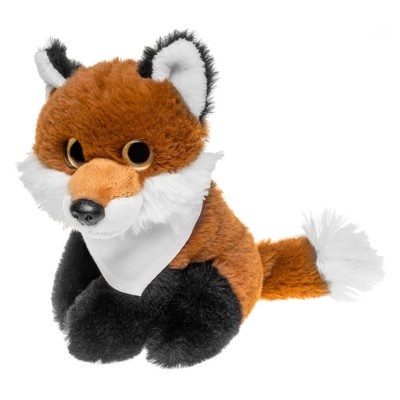 Logo trade promotional gifts image of: Savvy, plush fox, brown