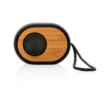 Logotrade advertising product image of: Cool Bamboo X  speaker, black