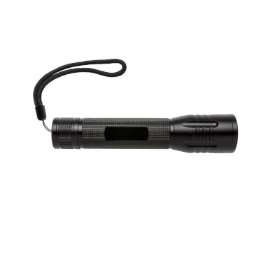 Logotrade promotional product image of: 3W large CREE torch, black