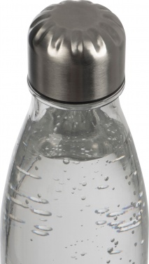 Logotrade promotional gift picture of: Drinking bottle ELWOOD, transparent