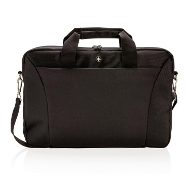 Logotrade promotional item image of: Swiss Peak 15.4” laptop bag, black