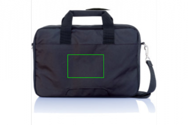 Logotrade promotional giveaways photo of: Swiss Peak 15.4” laptop bag, black