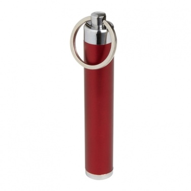 Logo trade advertising products image of: Pocket LED torch, Red