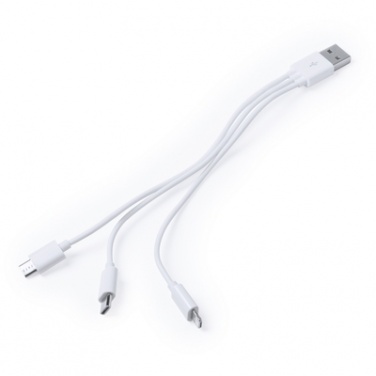 Logotrade promotional item image of: Charging cable, blue box