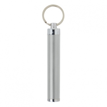 Logo trade promotional products image of: Pocket LED torch, Silver