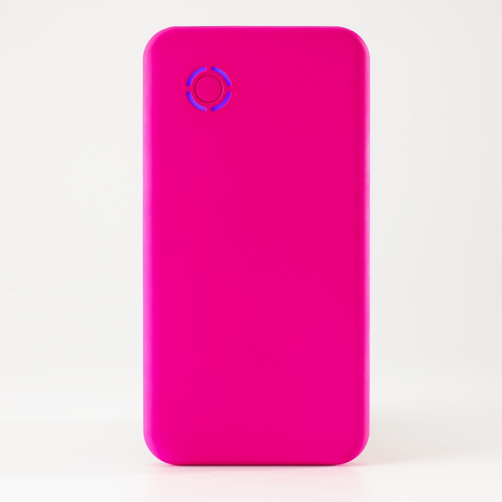 Logotrade promotional giveaway picture of: RAY power bank 4000 mAh, pink