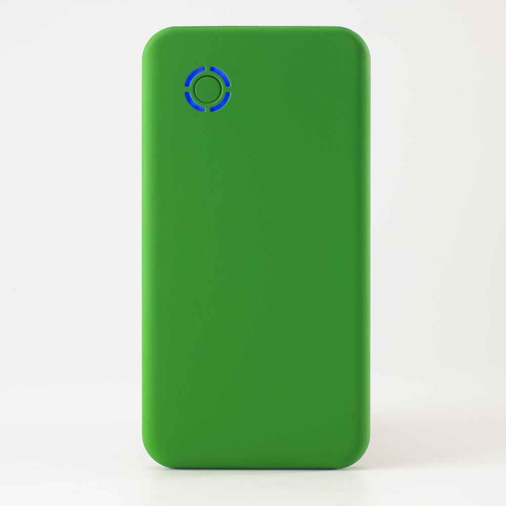 Logotrade promotional gift picture of: RAY power bank 4000 mAh, green