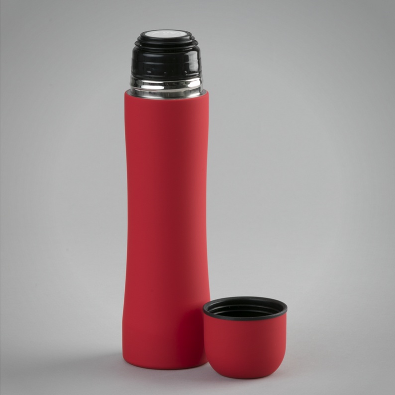 Logotrade promotional giveaway picture of: THERMOS COLORISSIMO, 500 ml, red