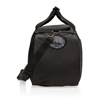 Logo trade promotional giveaways picture of: Swiss Peak weekend/sports bag, black