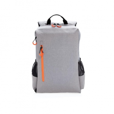 Logotrade promotional items photo of: Lima 15" RFID & USB laptop backpack, grey