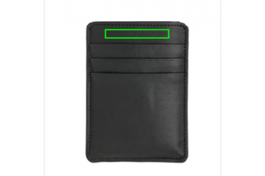 Logo trade promotional giveaways image of: Swiss Peak Powerbank wallet, black