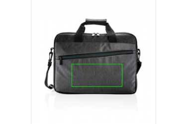 Logo trade promotional gifts image of: 900D laptop bag PVC free, black