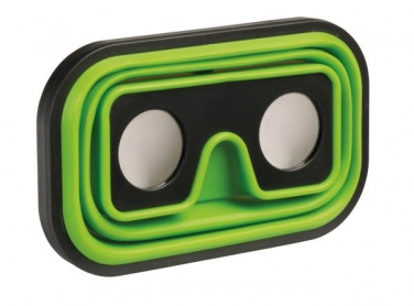 Logotrade promotional products photo of: VR Glasses IMAGINATION FLEX, green