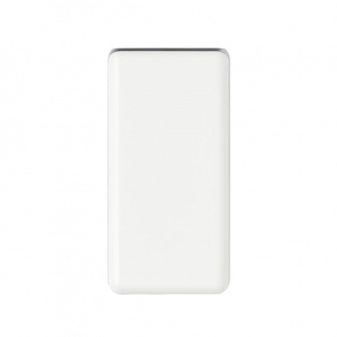 Logotrade promotional product picture of: Ultra fast 10.000 mAh powerbank with PD, white