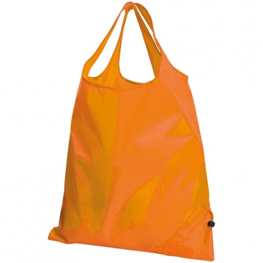 Logo trade promotional giveaways picture of: Foldable shopping bag ELDORADO, orange
