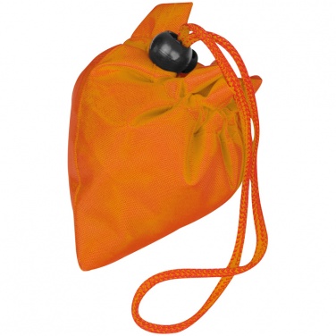 Logo trade promotional merchandise image of: Foldable shopping bag ELDORADO, orange