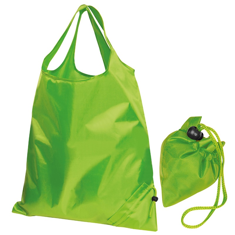 Logotrade promotional merchandise photo of: Foldable shopping bag ELDORADO, Green