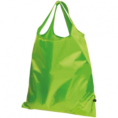 Logo trade promotional items image of: Foldable shopping bag ELDORADO, Green