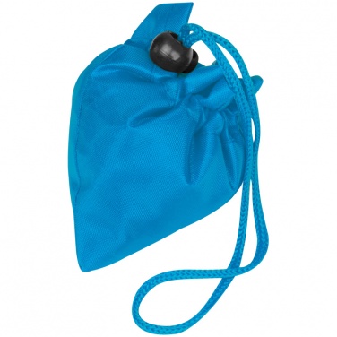 Logo trade promotional products image of: Foldable shopping bag ELDORADO, Blue