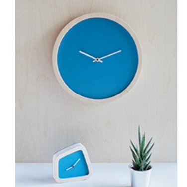 Logo trade advertising products picture of: Wooden wall clock S