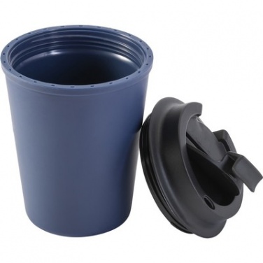 Logotrade advertising product image of: Travel mug 350 ml, blue