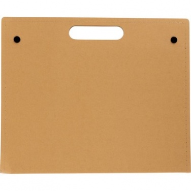 Logotrade promotional items photo of: Conference folder, notebook A4, ball pen, sticky notes, beige