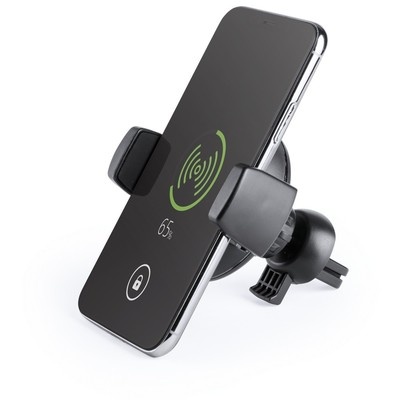 Logotrade promotional item image of: Mobile phone holder for car, wireless charger