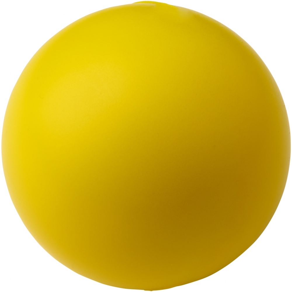 Logotrade promotional merchandise image of: Cool round stress reliever, yellow