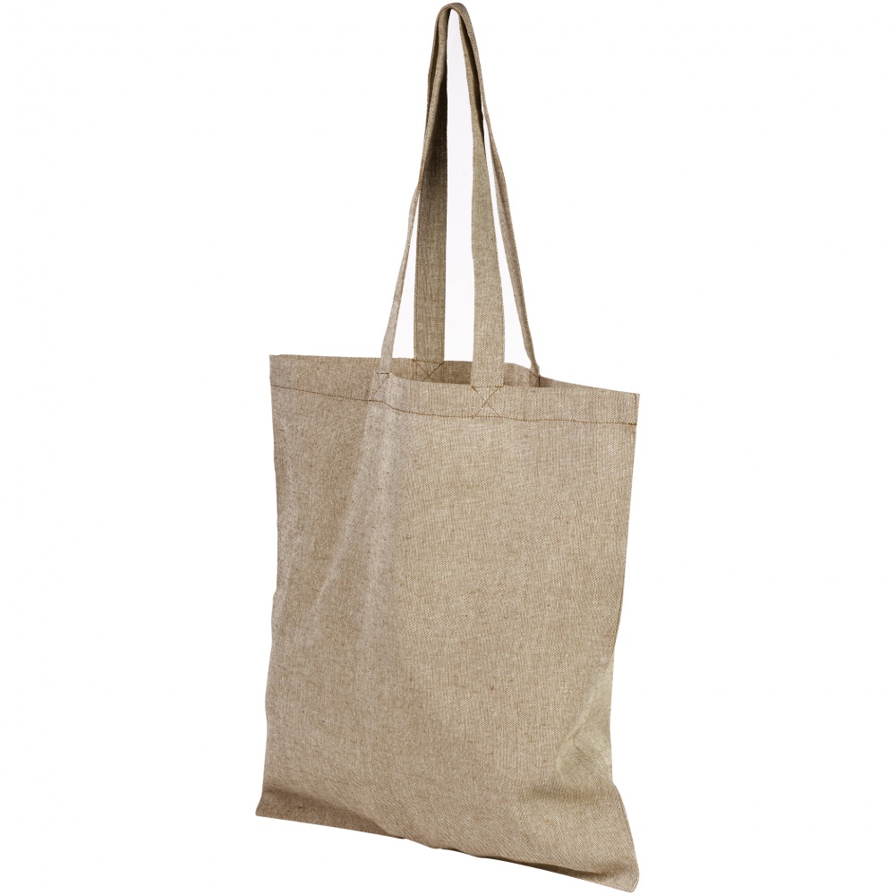 Logotrade corporate gifts photo of: Pheebs recycled cotton tote bag, beige