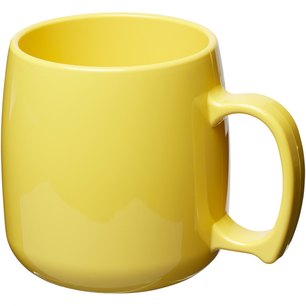 Logotrade advertising product picture of: Classic 300 ml plastic mug, yellow