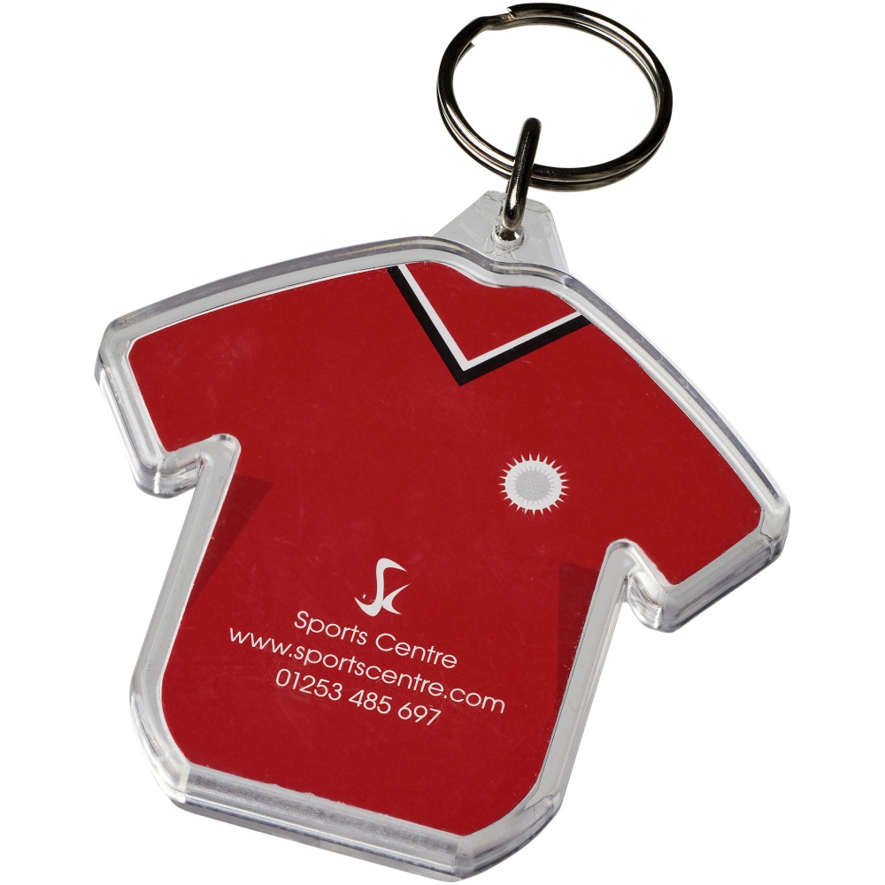 Logotrade corporate gifts photo of: Combo t-shirt-shaped keychain