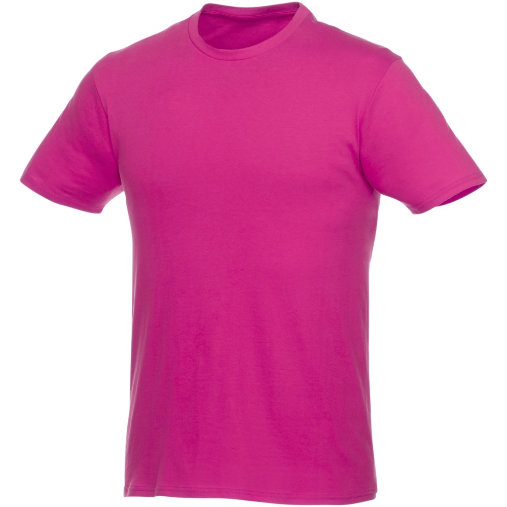Logotrade advertising product image of: Heros short sleeve unisex t-shirt, pink