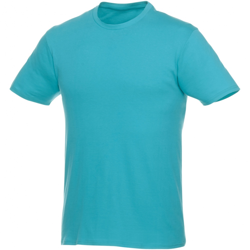 Logotrade promotional giveaway image of: Heros short sleeve unisex t-shirt, turquoise