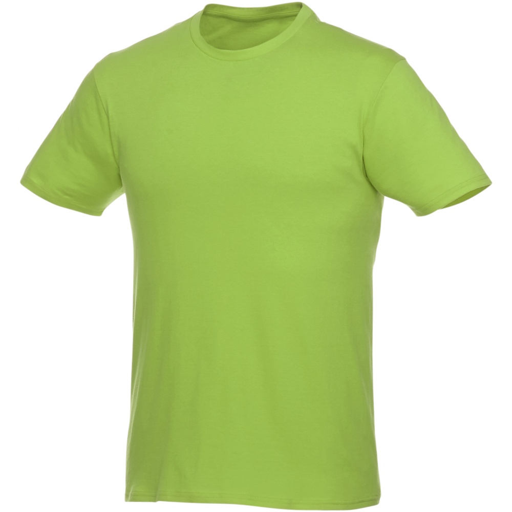 Logo trade promotional merchandise image of: Heros short sleeve unisex t-shirt, light green