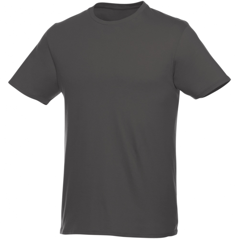 Logo trade promotional merchandise picture of: Heros short sleeve unisex t-shirt, grey