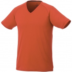 Amery men's cool fit v-neck shirt, oranssi