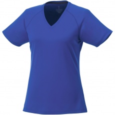 Amery women's cool fit v-neck shirt, blue