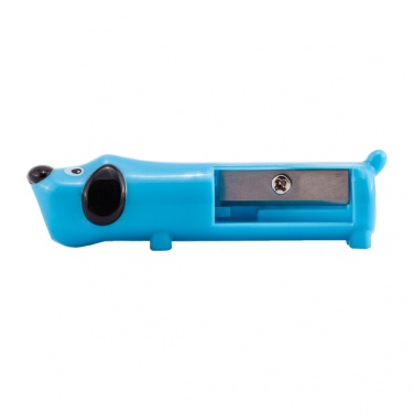 Logo trade corporate gifts image of: Doggie pencil sharpener, blue
