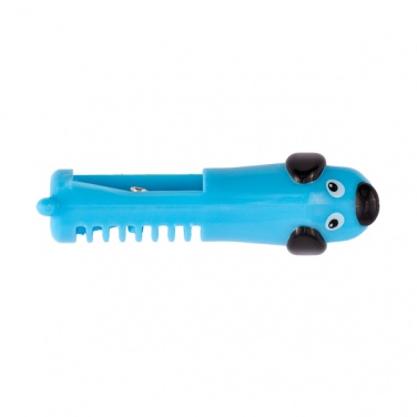 Logo trade promotional item photo of: Doggie pencil sharpener, blue