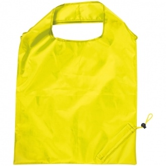 Logotrade promotional gift image of: Foldable shopping bag ELDORADO, Yellow