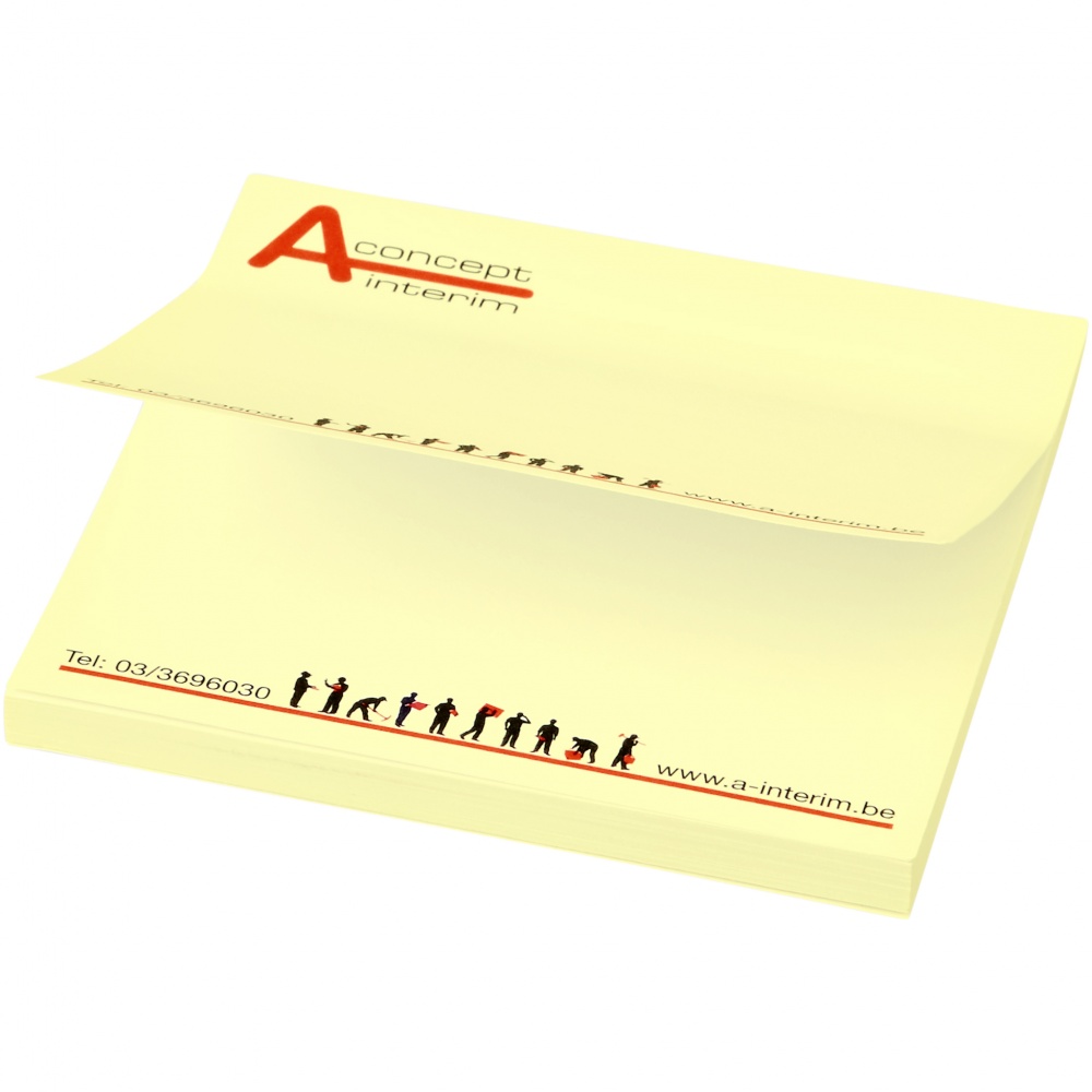 Logo trade promotional giveaway photo of: Sticky-Mate® sticky notes 75x75