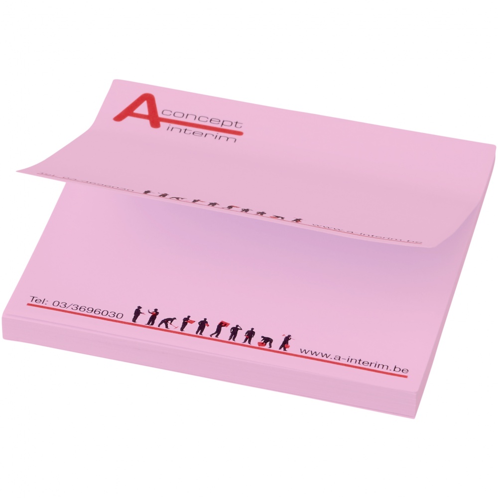 Logo trade corporate gifts picture of: Sticky-Mate® sticky notes 75x75