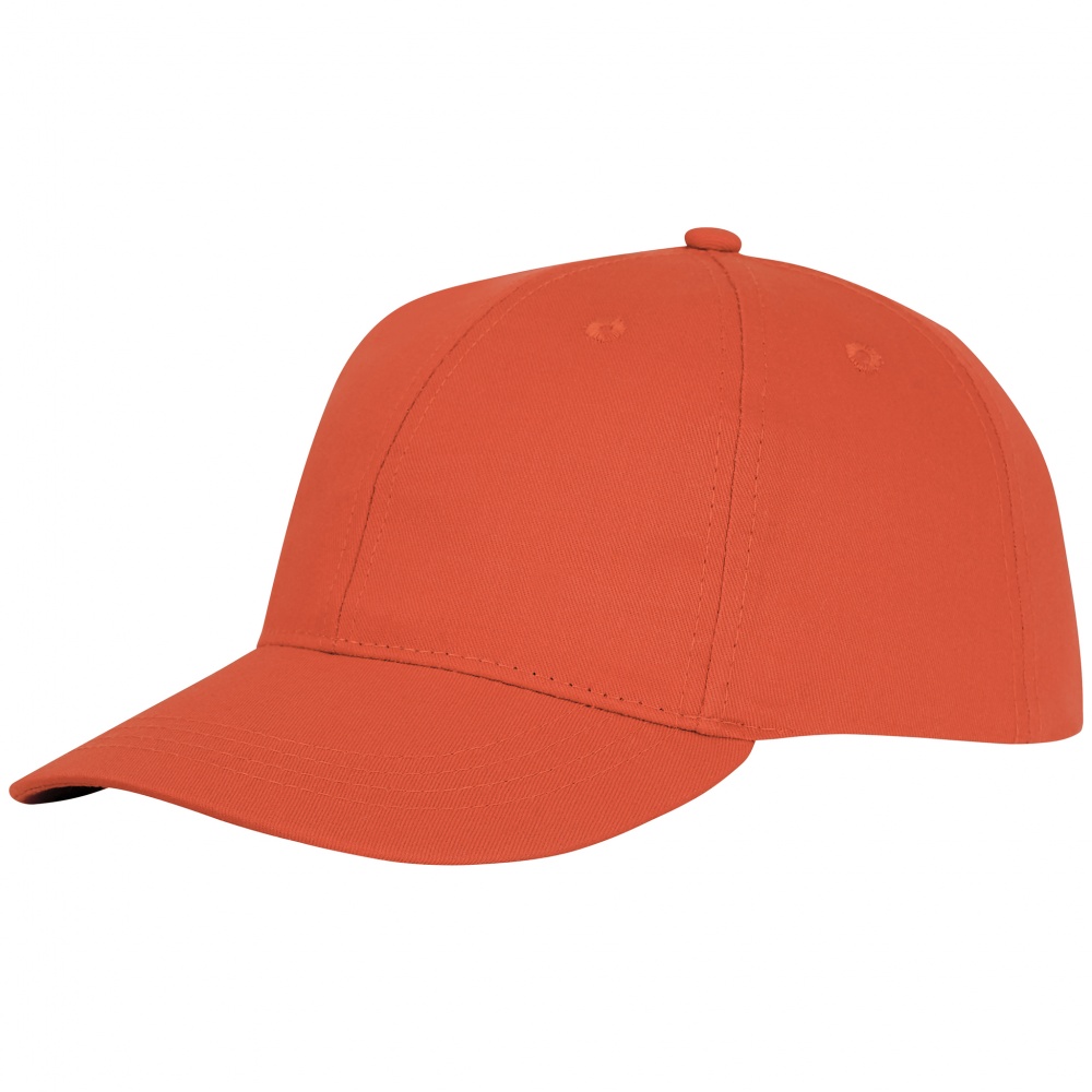 Logo trade promotional gifts picture of: Ares 6 panel cap, orange