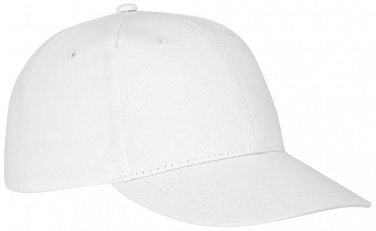 Logo trade advertising product photo of: Ares 6 panel cap, white