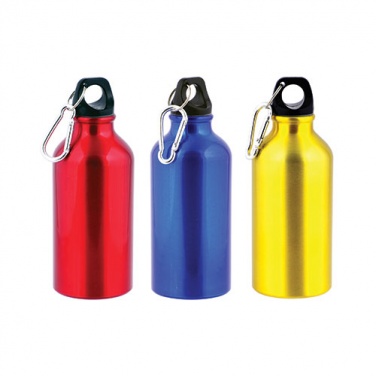 Logo trade advertising products picture of: Drinking bottle 400 ml, golden