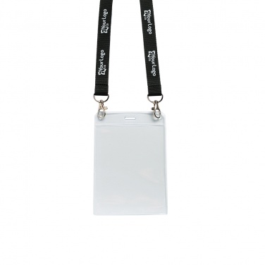 Logo trade promotional items picture of: Badge holder, Transparent